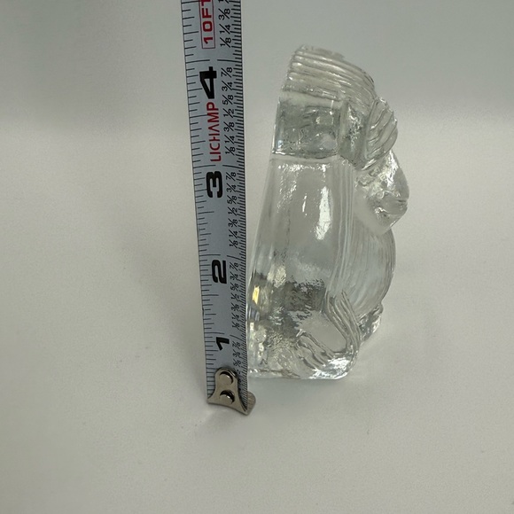 Vintage Viking glass monkey paperweight, see no evil. With Original Sticker - Picture 8 of 10